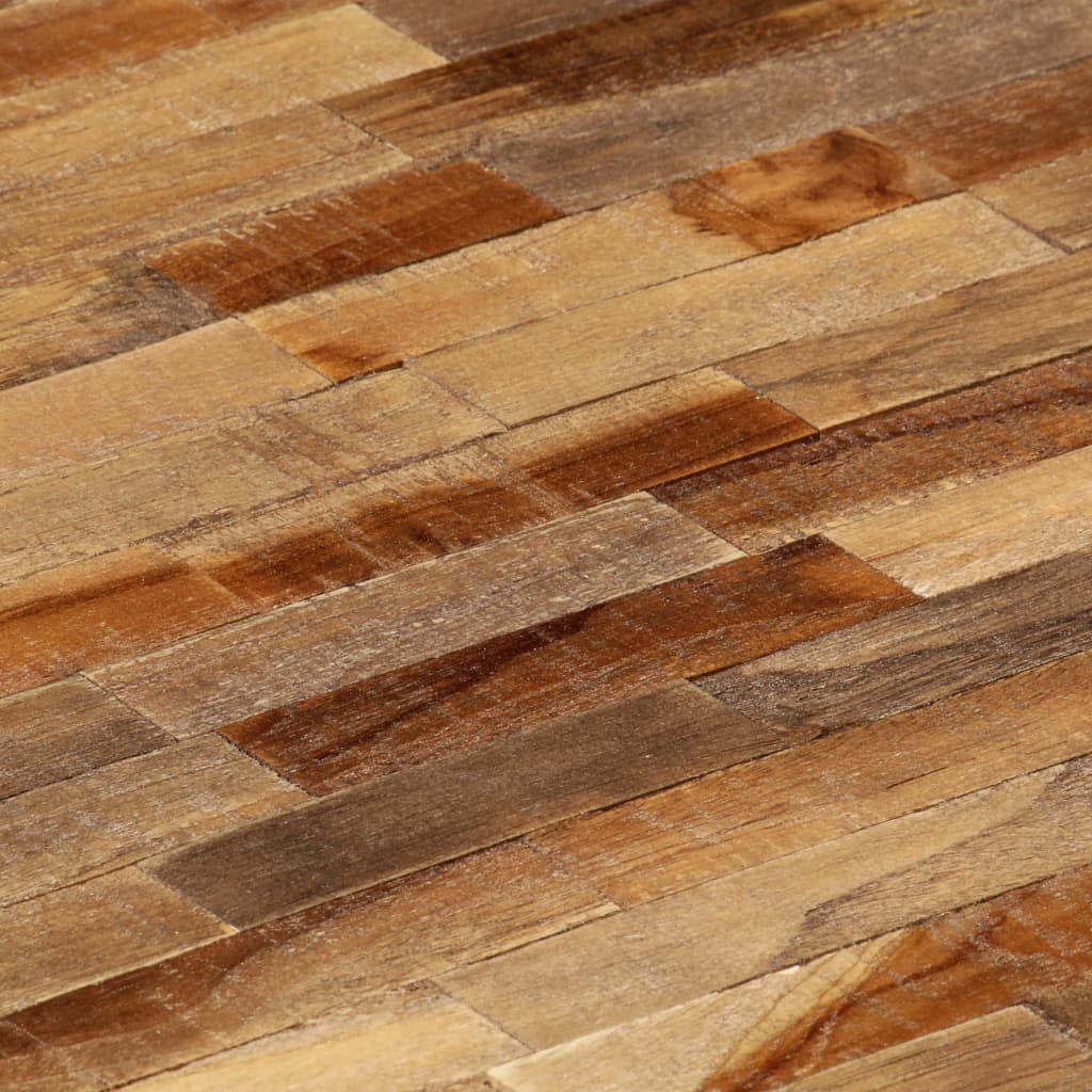 Konferenční Stolek Masivní Recyklovaný Teak Oválný 120X60X30 Cm