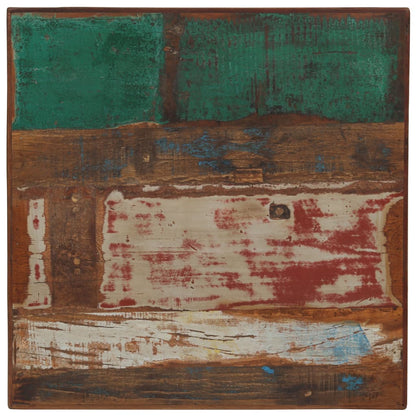 3Dílný Barový Set Masivní Recyklované Dřevo Vícebarevný