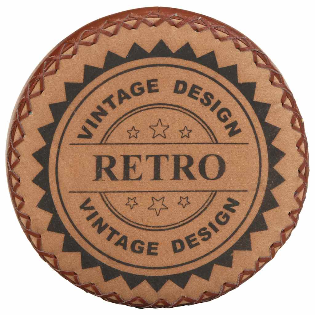 Barové Stoličky 4 Ks Pravá Kůže