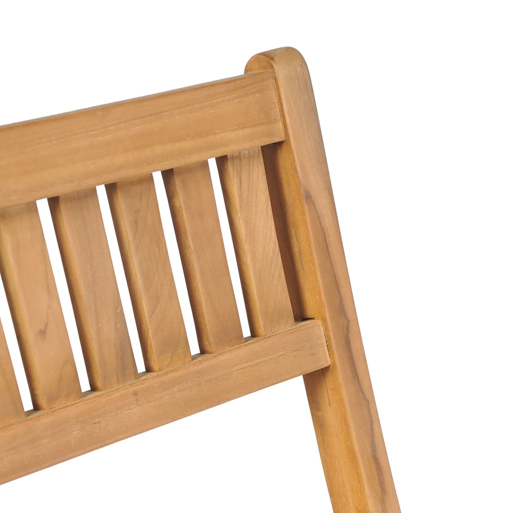 Skládací Zahradní Barové Stoličky 2 Ks Masivní Teak Zelená