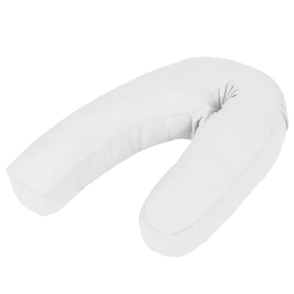 Těhotenský Polštář Ve Tvaru Písmene J 54 X (36–43) Cm Šedý
