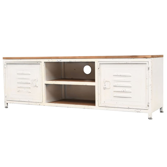 Tv Stolek 120 X 30 X 40 Cm Bílý