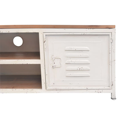 Tv Stolek 120 X 30 X 40 Cm Bílý