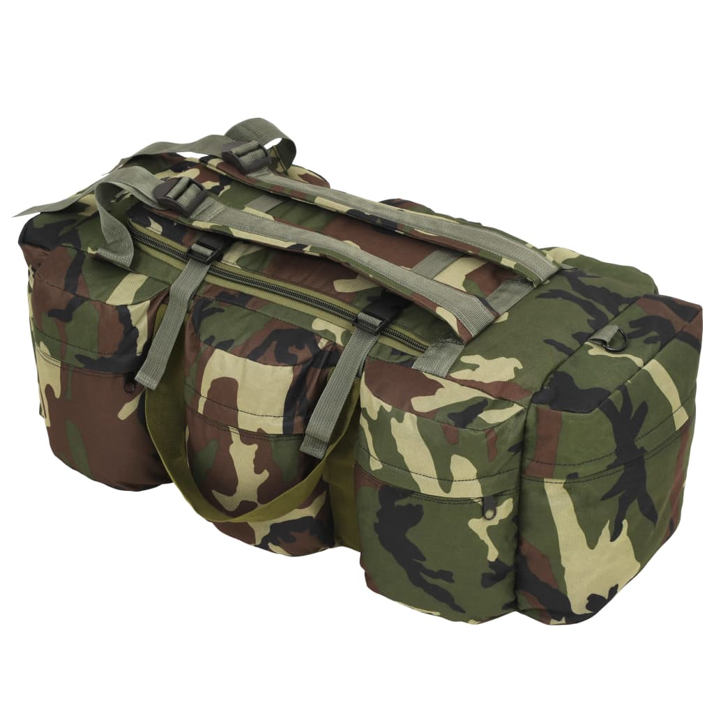 Sportovní Taška 3 V 1 Army Styl 90 L Černá