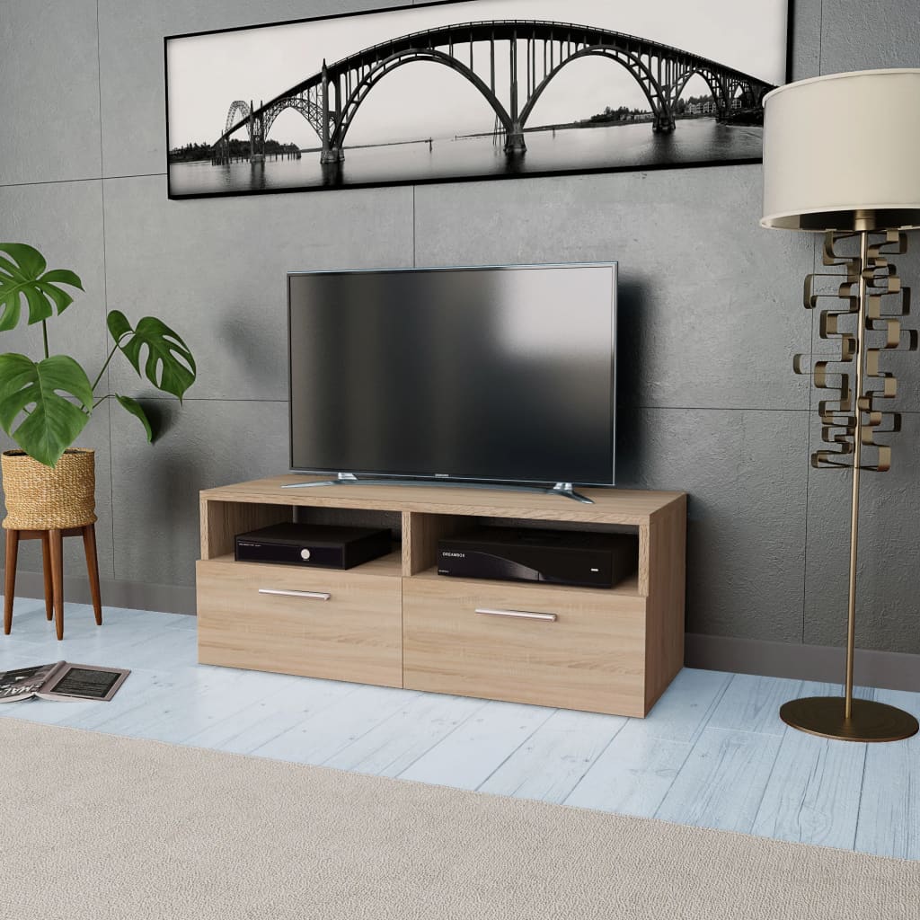 Tv Stolek Kompozitní Dřevo 95 X 35 X 36 Cm