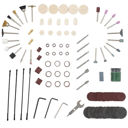 Sada Lupénkové Pily Se 108 Díly 125 W 252 Mm Zelená