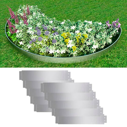 Sada 5 Ks Ohebných Travních Lemů Pozinkovaná Ocel