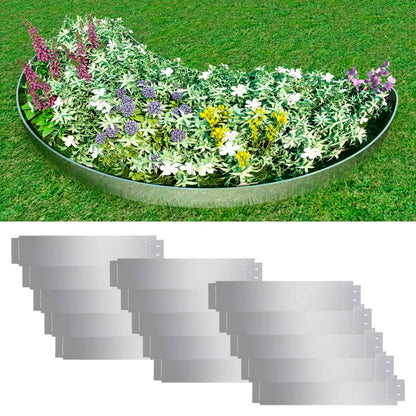 Sada 5 Ks Ohebných Travních Lemů Pozinkovaná Ocel