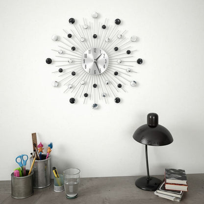 Nástěnné Hodiny Se Strojkem Quartz 50 Cm Moderní Design