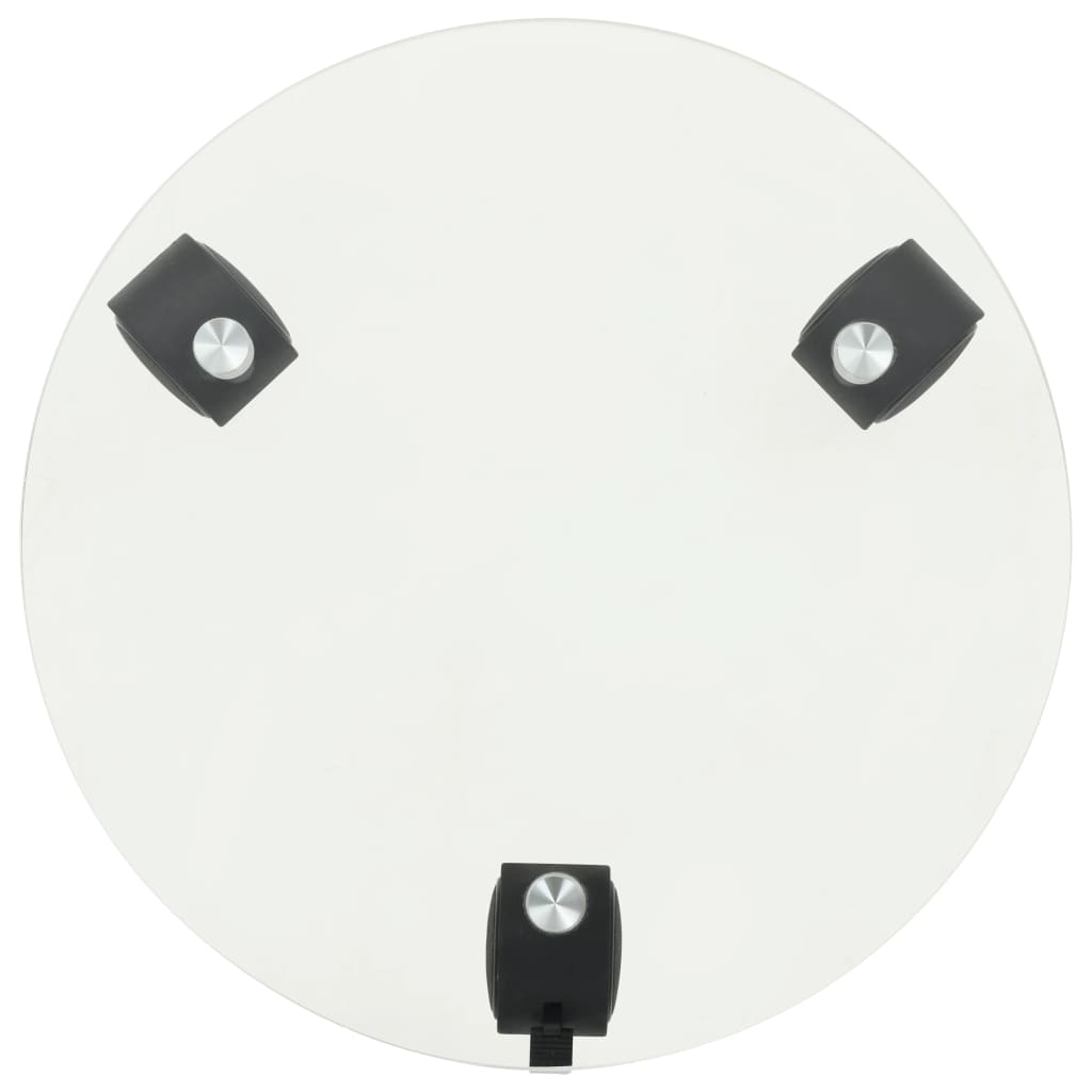 Vozíky Pod Květináče Z Tvrzeného Skla 2 Ks Kulaté 28 Cm