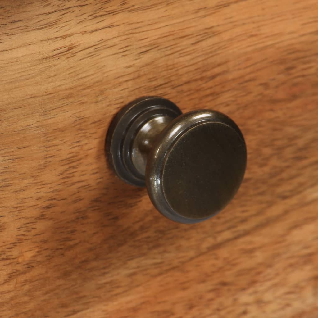 Psací Stůl Z Masivního Akáciového Dřeva 110 X 50 X 76 Cm