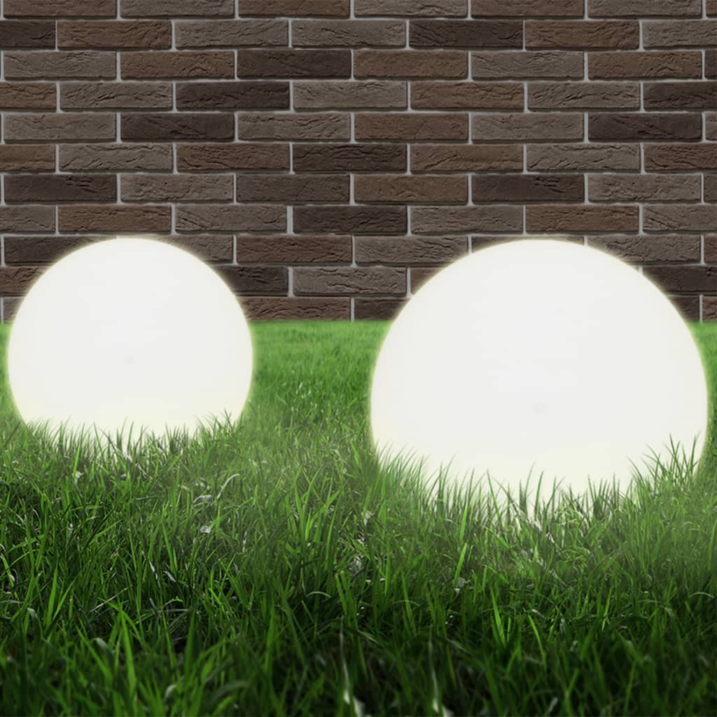 Kulovité Led Lampy 2 Ks Koule Pmma