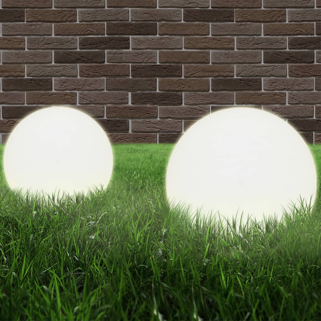 Kulovité Led Lampy 2 Ks Koule Pmma