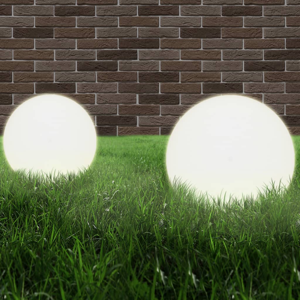 Kulovité Led Lampy 2 Ks Koule Pmma