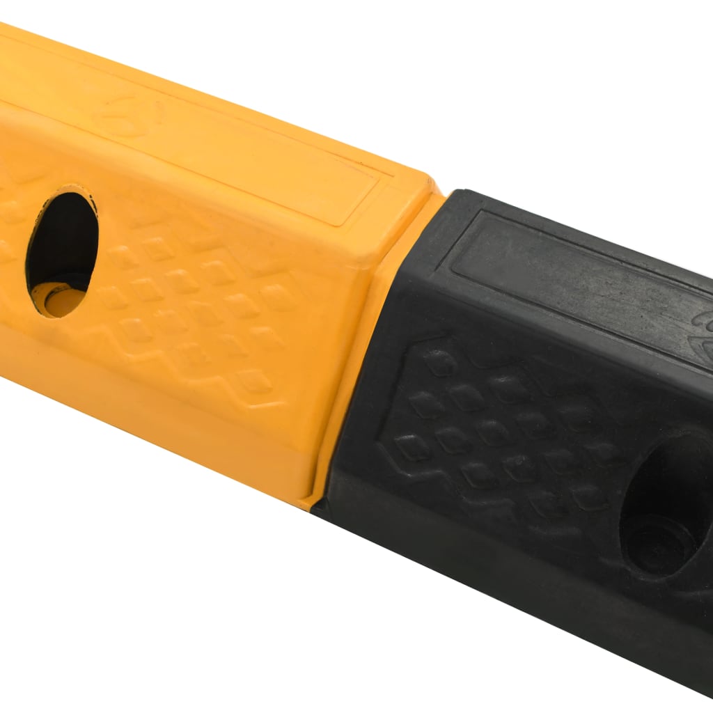 Parkovací Dorazy 2 Ks Gumové 49 X 15 X 9 Cm