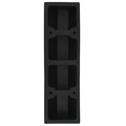 Parkovací Dorazy 2 Ks Gumové 49 X 15 X 9 Cm