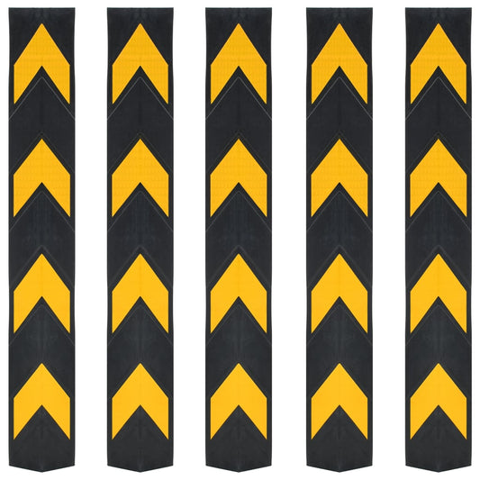 Reflexní Ochranné Profily Na Rohy 5 Ks Gumové 80 Cm