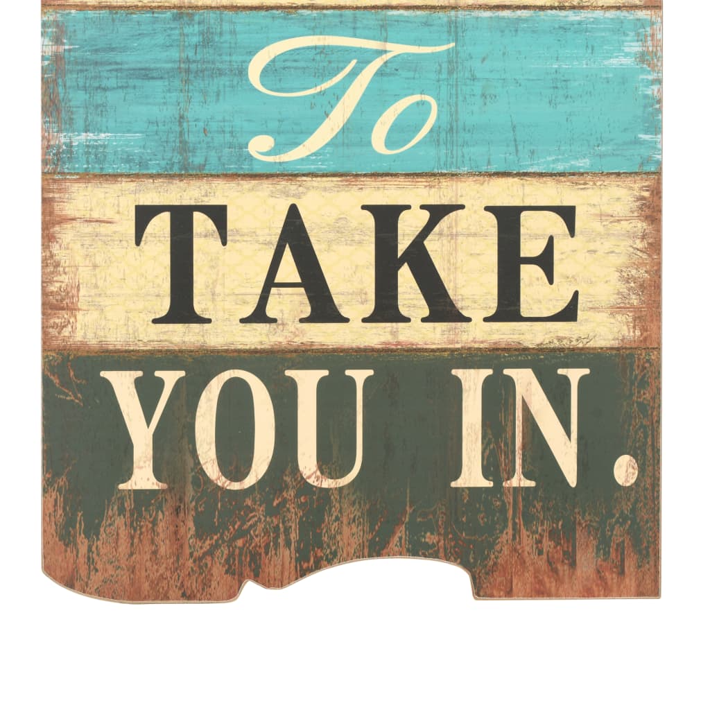 Nástěnný Věšák Na Kabáty S 6 Háčky 120 X 40 Cm