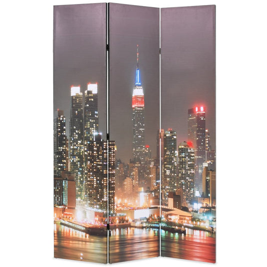 Skládací Paraván 120 X 170 Cm New York By Night