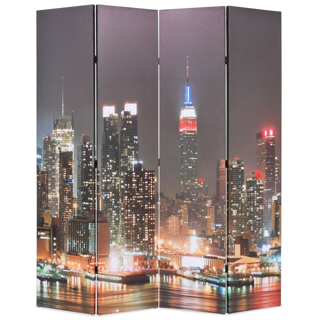 Skládací Paraván 160 X 170 Cm New York By Night
