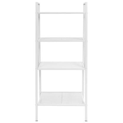 Žebříková Police Na Knihy Se 4 Příčkami Kovová