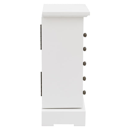 Šperkovnice Se Zrcátkem Mdf 25 X 13,5 X 34 Cm