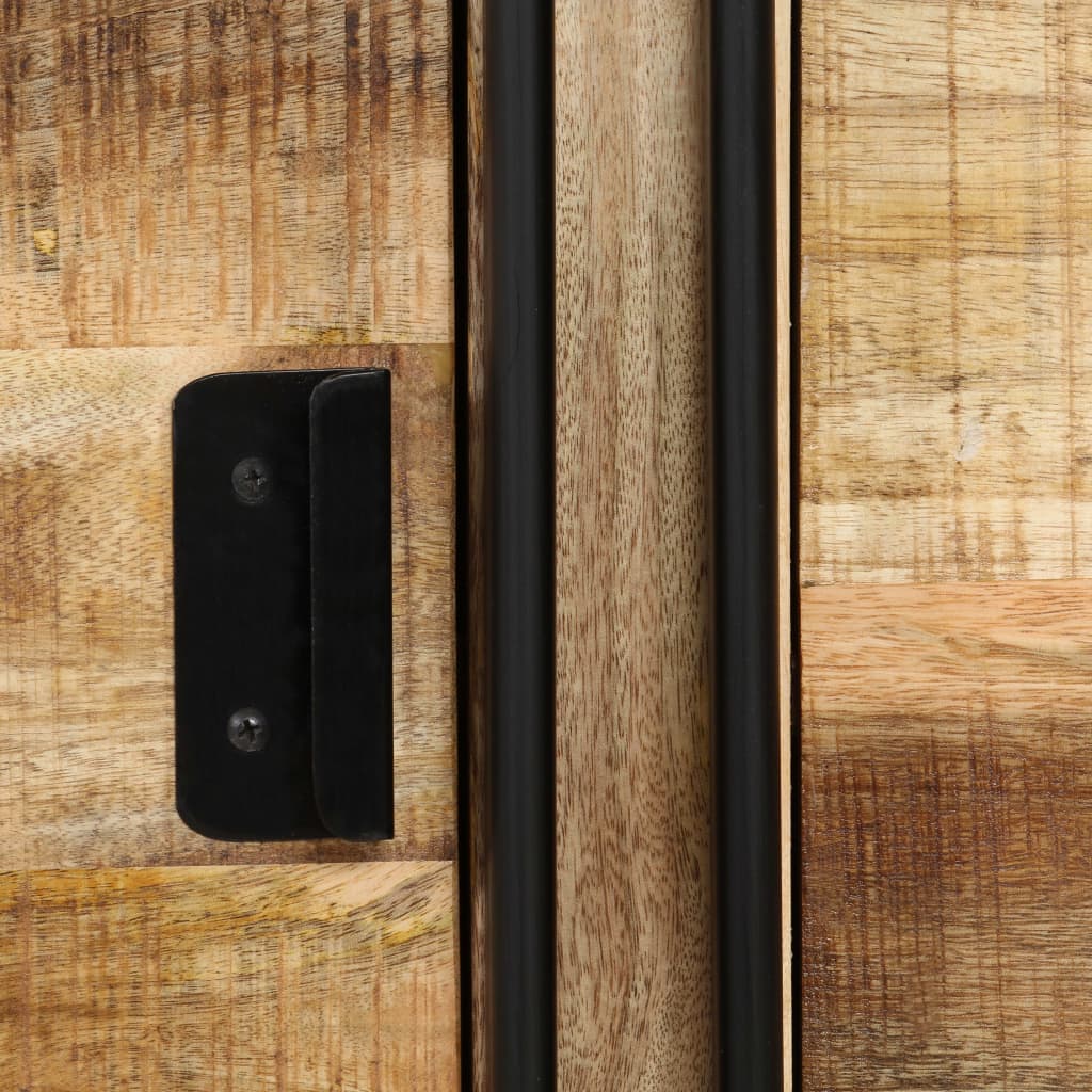 Příborník Z Masivního Mangovníkového Dřeva 150 X 40 X 80 Cm