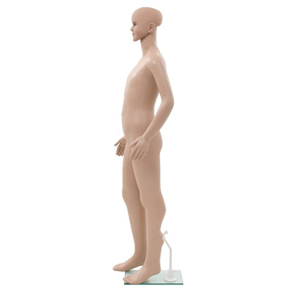 Dětská Figurína Celá Postava Základna Ze Skla Béžová 140 Cm