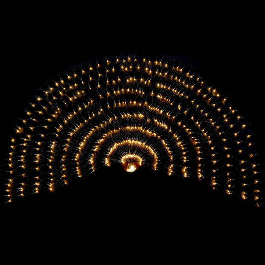 Led Síť Tmavě Zelená