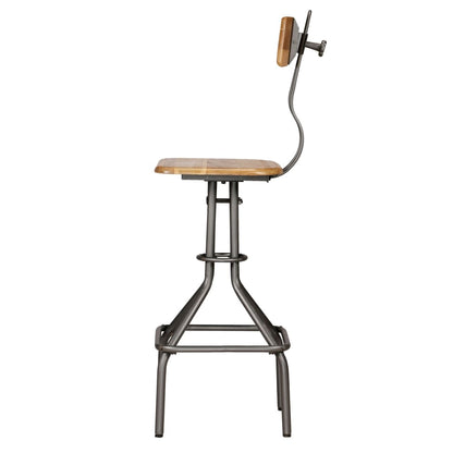 Barové Jídelní Židle 2 Ks Masivní Recyklovaný Teak