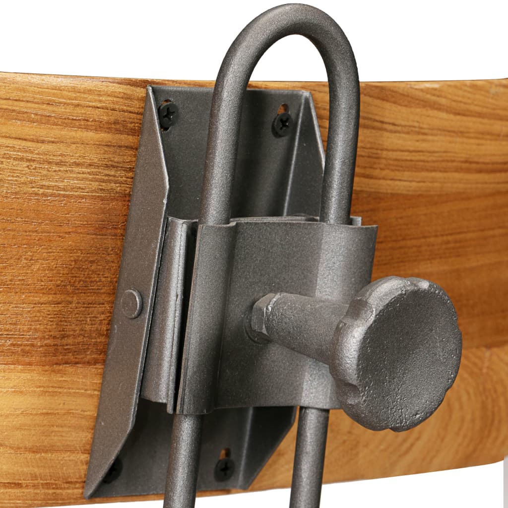 Barové Jídelní Židle 2 Ks Masivní Recyklovaný Teak