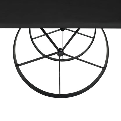 Konferenční Stolek Mdf A Jedlové Dřevo 110 X 55 X 43 Cm