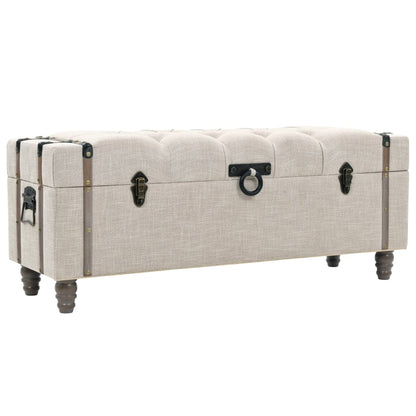 Sada Úložných Lavic 3 Kusy Masivní Dřevo A Ocel 112X37X45 Cm