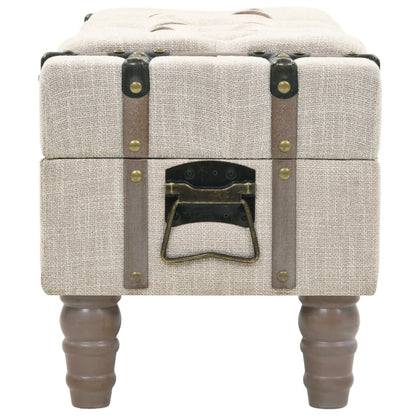 Úložná Lavice Masivní Dřevo A Ocel 111 X 34 X 37 Cm