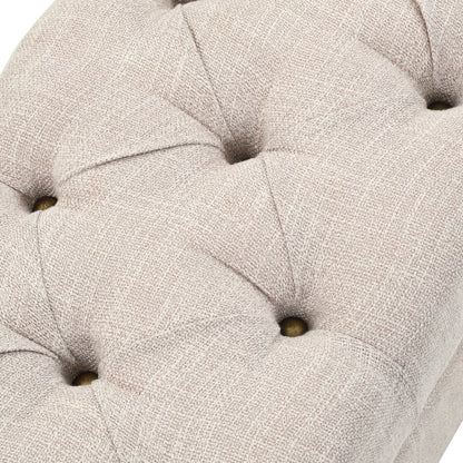 Úložná Lavice Masivní Dřevo A Ocel 111 X 34 X 37 Cm