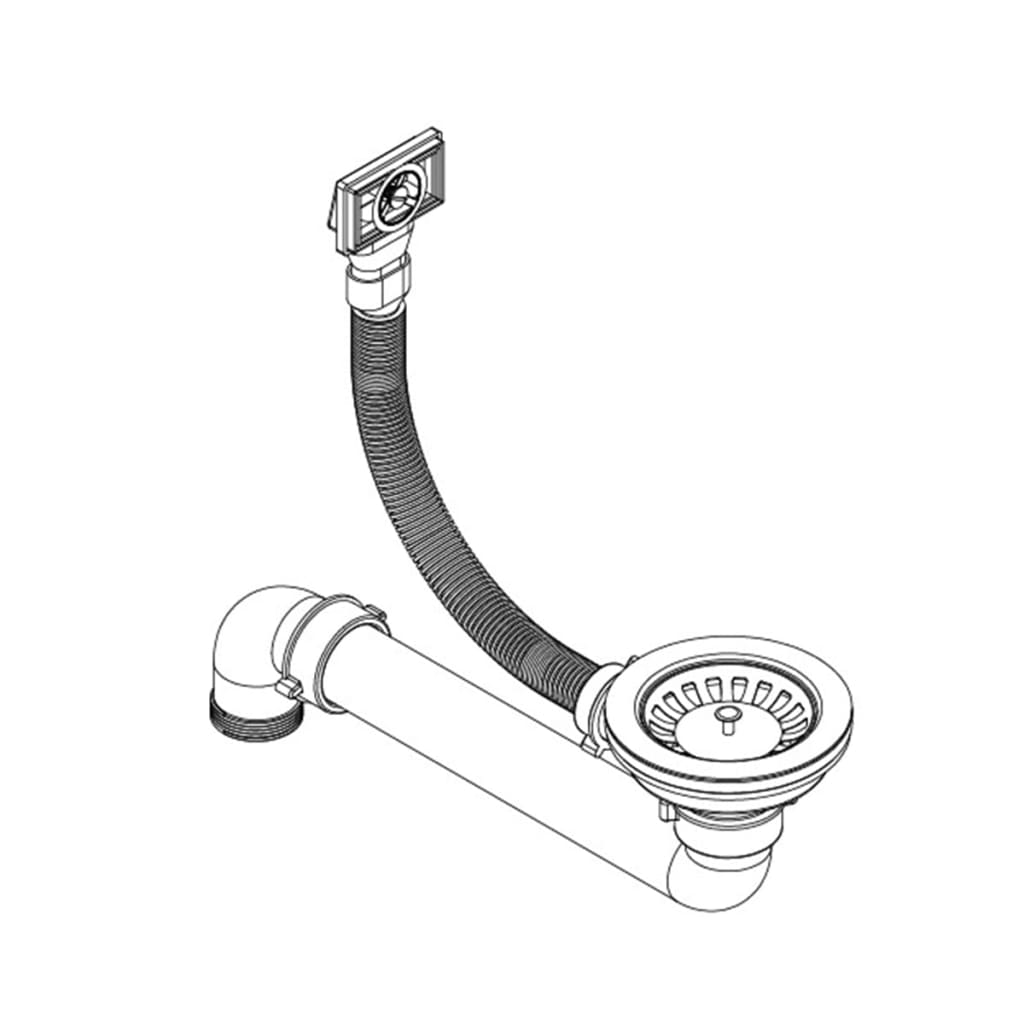 Kuchyňský Dřez Single Žulový Kulatý Šedý