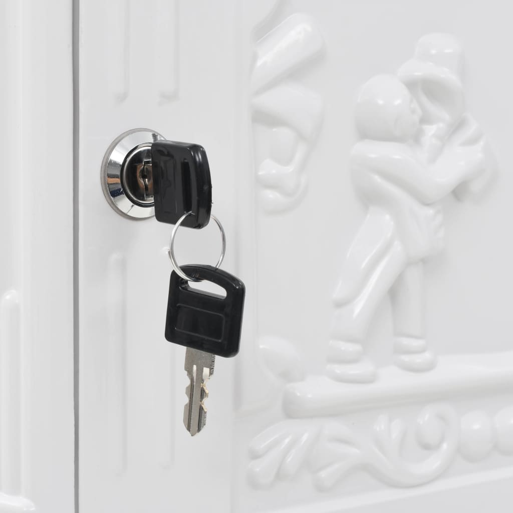 Poštovní Schránka S Podstavcem Hliník Vintage Rezuvzdorná