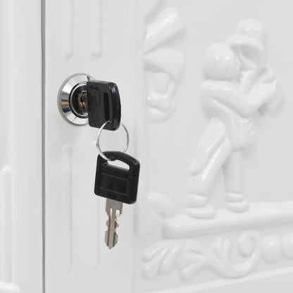 Poštovní Schránka S Podstavcem Hliník Vintage Rezuvzdorná