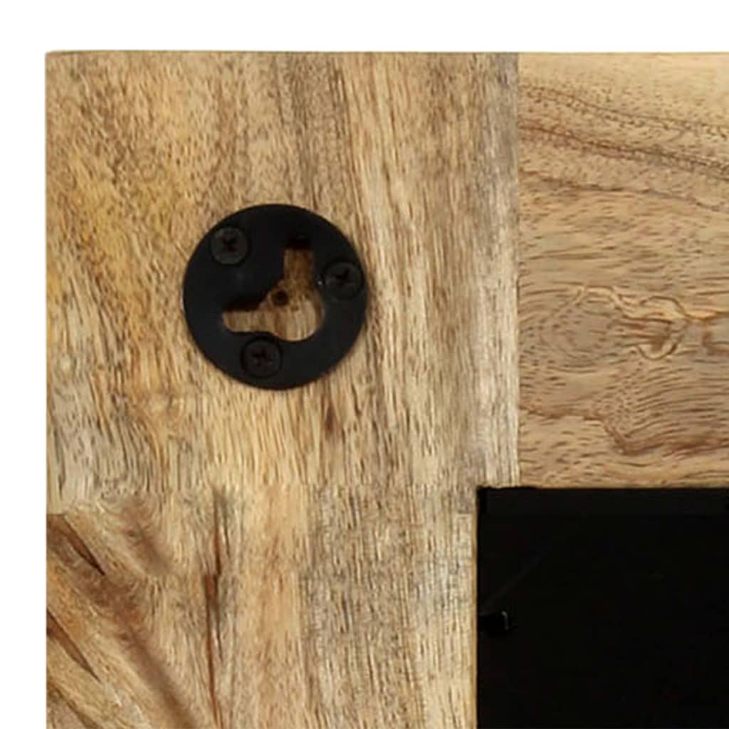 Zrcadlo Z Masivního Mangovníkového Dřeva