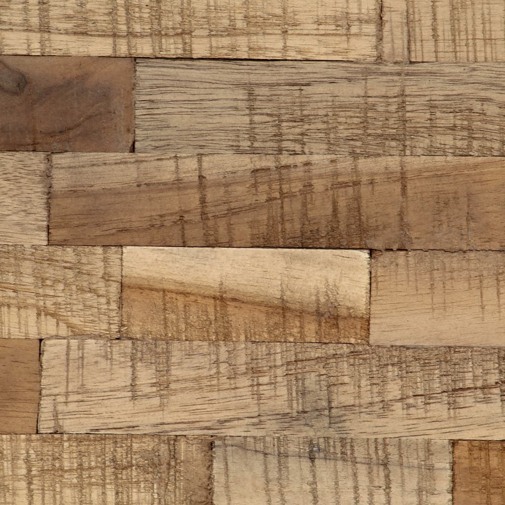 3 Stojany Na Květiny Recyklovaný Teak
