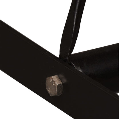 Barový Set 5 Kusů Masivní Recyklované Dřevo, Pravá Kůže, Plátno