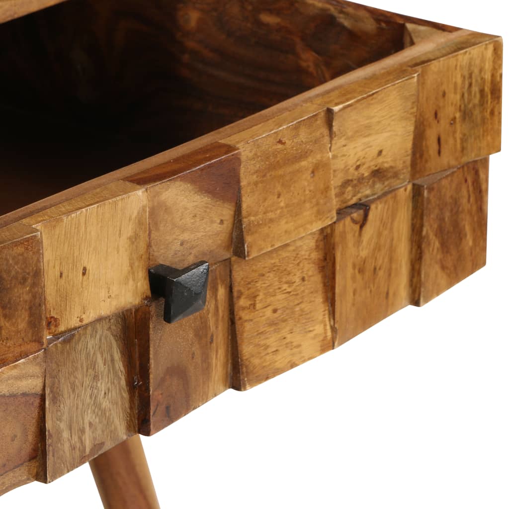 Konferenční Stolek Z Masivního Sheeshamu 110X50X37 Cm Medový