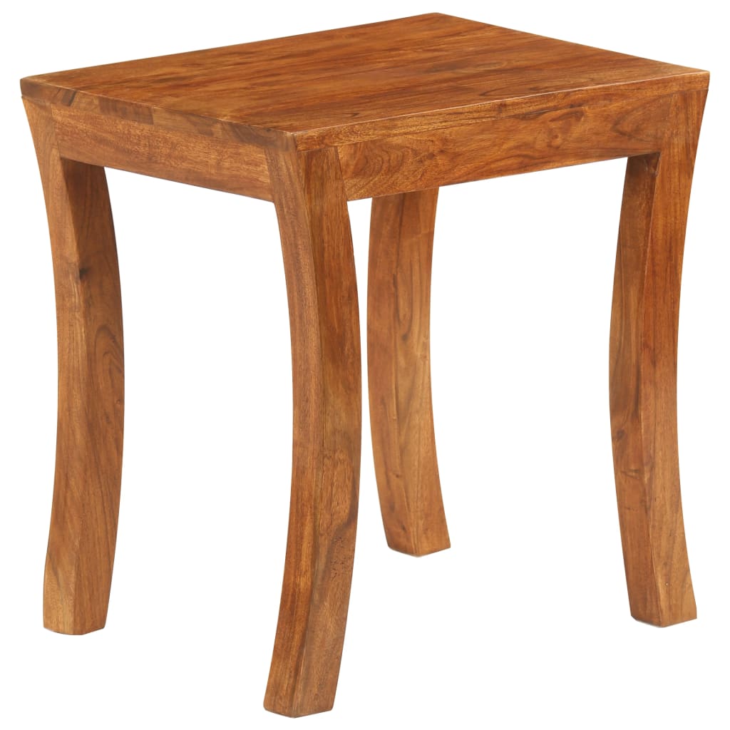 Sada Hnízdových Stolků 3 Ks Masivní Akácie 50X35X50 Cm Hnědá