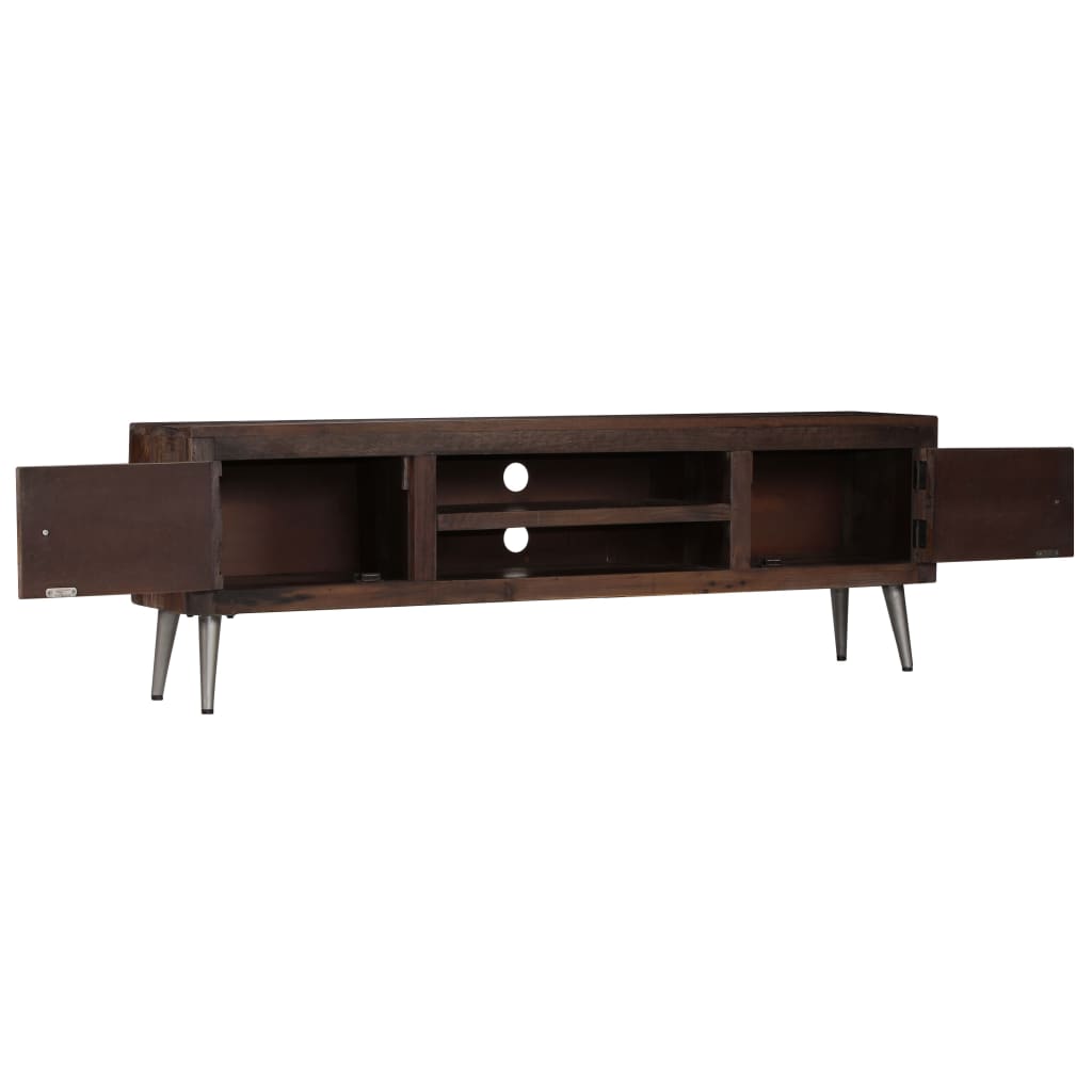 Tv Stolek Masivní Recyklované Dřevo 140 X 30 X 45 Cm