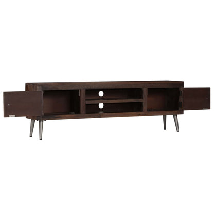 Tv Stolek Masivní Recyklované Dřevo 140 X 30 X 45 Cm