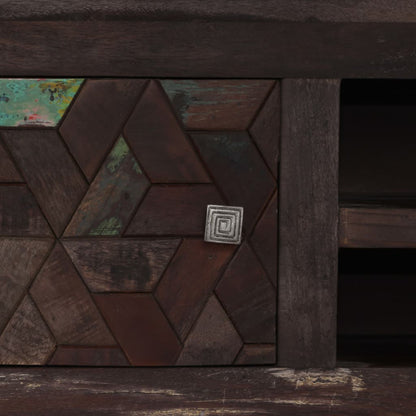 Tv Stolek Masivní Recyklované Dřevo 140 X 30 X 45 Cm