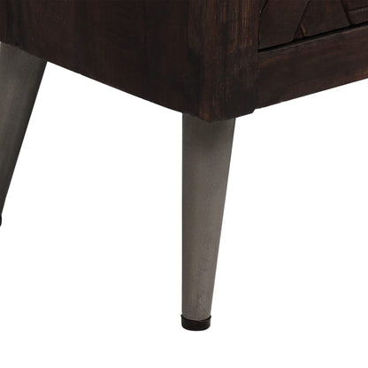 Příborník Masivní Recyklované Dřevo 60 X 30 X 76 Cm