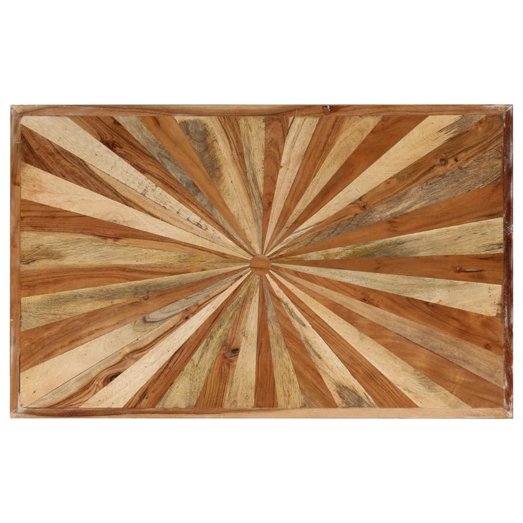 Konferenční Stolek Masivní Mangovníkové Dřevo 90 X 55 X 36 Cm