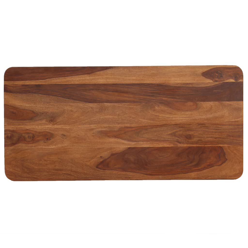 5Dílný Barový Set Masivní Dřevo 115 X 56 X 107 Cm