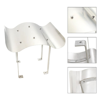 Komínová Stříška Nerezová Ocel Stříbrná